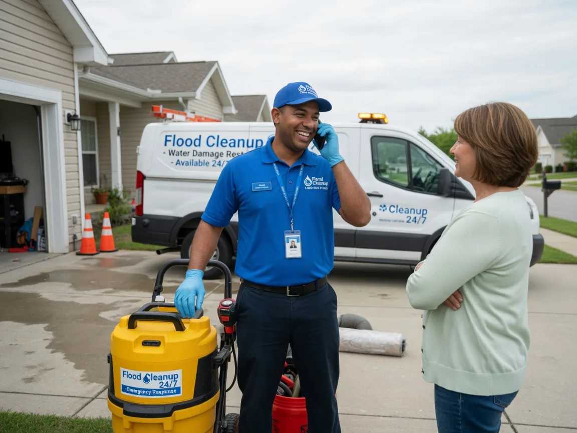Flood Cleanup Bushton, KS FAQs