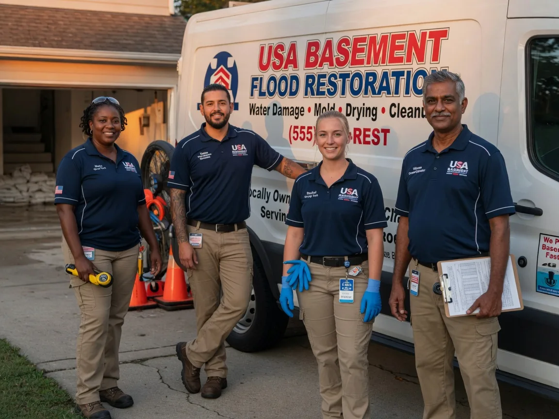Basement Flood Cleanup company in Bushton, KS
